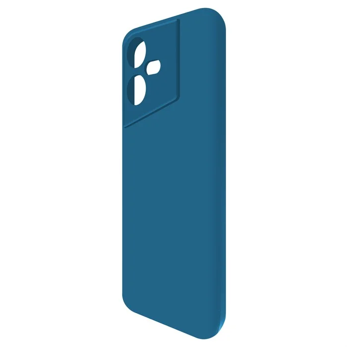 Чехол-накладка Krutoff Silicone Case для Tecno Pova Neo 3, силиконовый, синий_1