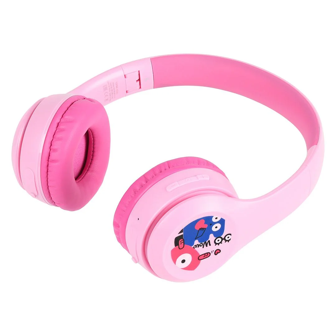 Наушники беспроводные TFN Kids, розовый_4