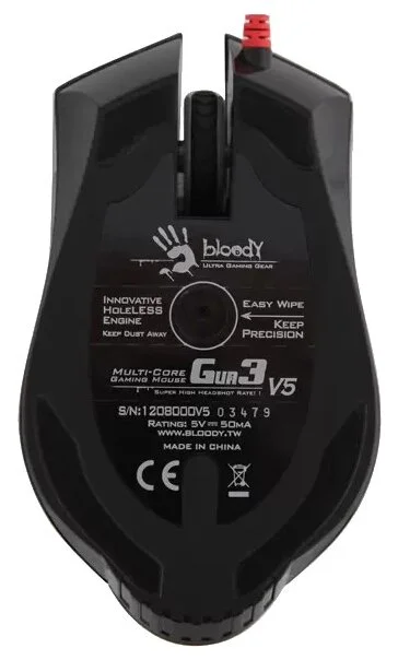 Игровая мышь A4Tech Bloody V5 USB BLACK_1