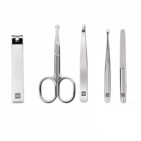 Набор маникюрный Xiaomi Huo Huo Stainless Steel Nail Clipper Set