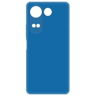 Чехол-накладка Krutoff Silicone Case для Tecno Camon 20/20 Pro, силиконовый, синий