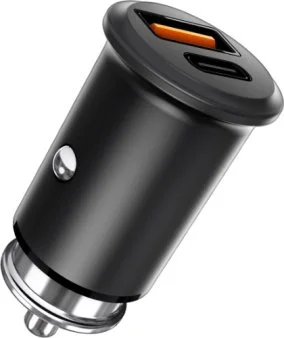 Автомобильное зарядное устройство TFN Quick Charge 4+ (30Вт), черное