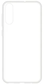 Чехол-накладка для Samsung Galaxy A01, силиконовый, прозрачный
