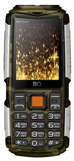 Телефон BQ 2430 Tank Power, камуфляж серебро_1