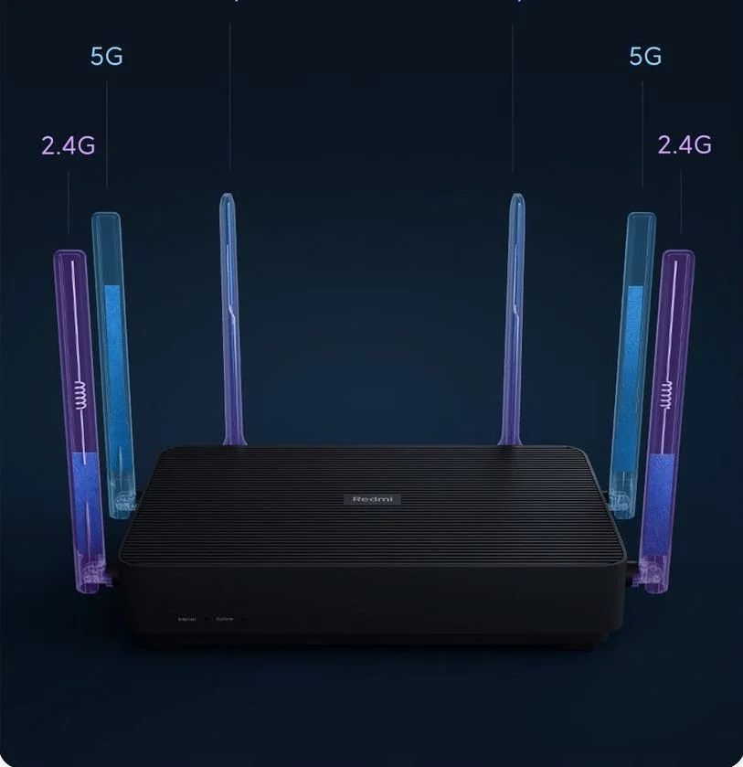 Маршрутизатор Xiaomi Mi AIoT router AX3200, черный_1