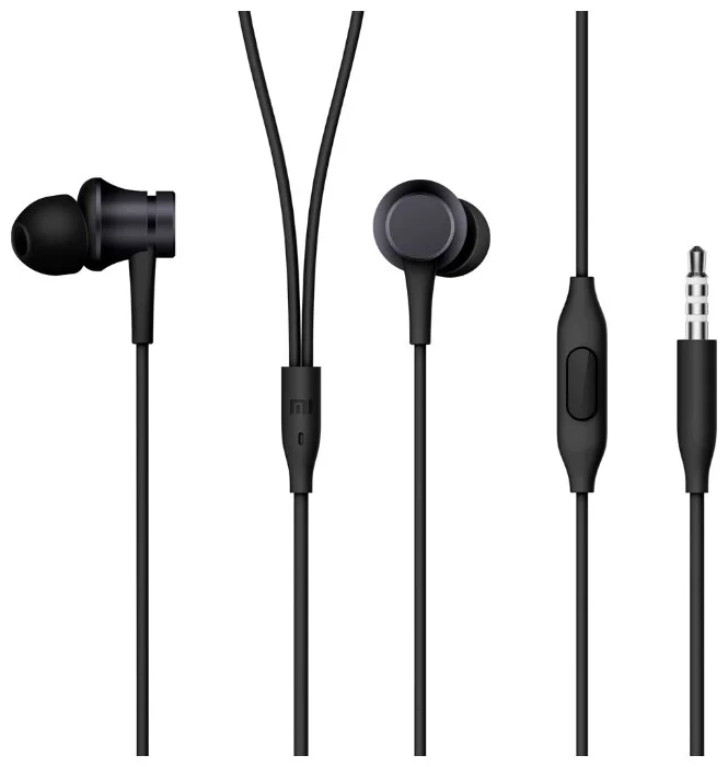 Наушники Xiaomi Mi In-Ear Headphones Basic Black_2