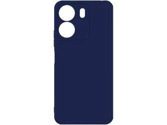 Чехол-накладка Krutoff Silicone Case для Xiaomi Redmi 13C/Poco C65, силиконовый, синий