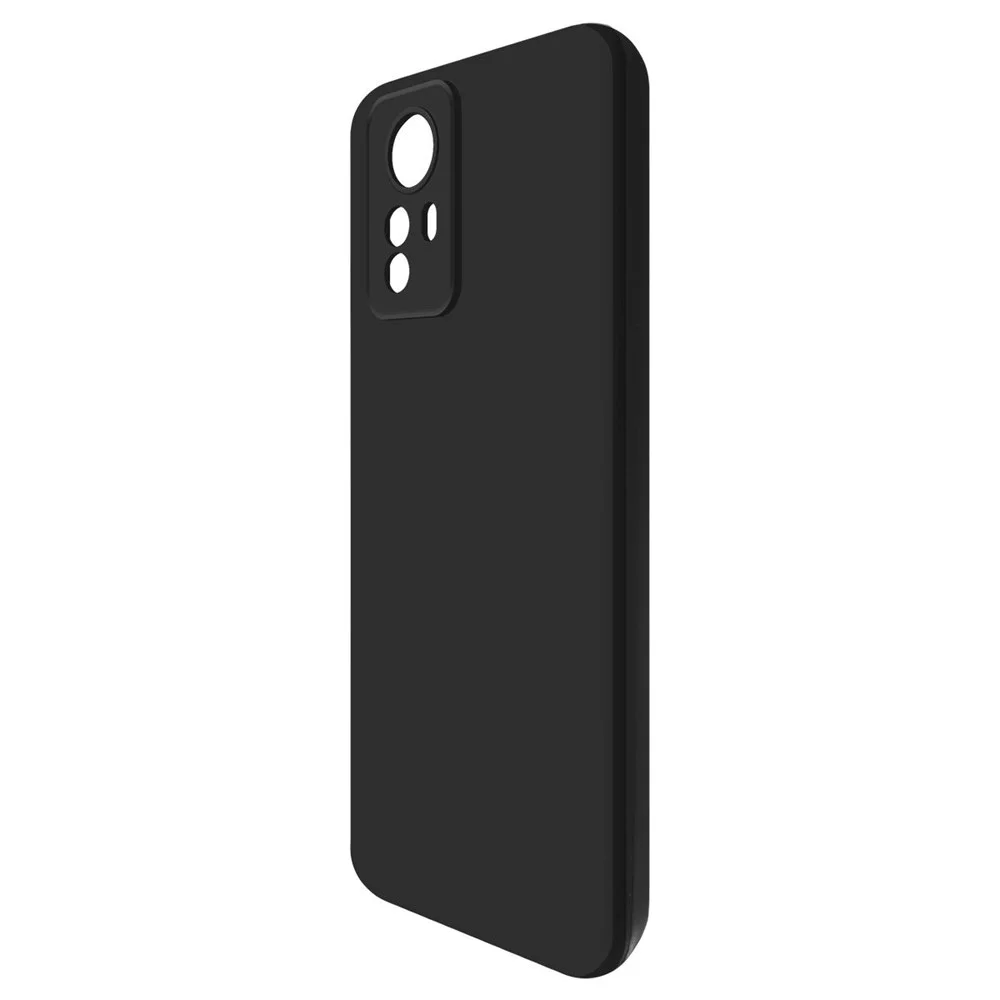 Чехол-накладка Krutoff Silicone Case для Xiaomi Redmi Note 12S, силиконовый, черный_1