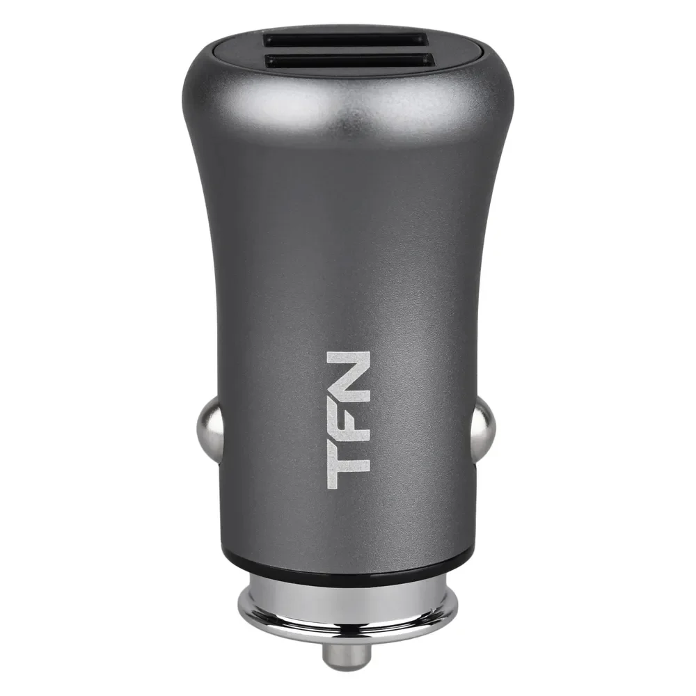 Автомобильное зарядное устройство TFN Rapid+ 3.1A, 2xUSB, серый_1