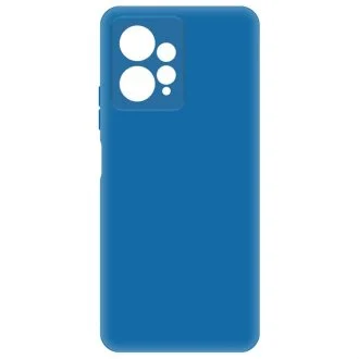 Чехол-накладка Krutoff Silicone Case для Xiaomi Redmi Note 12 4G, силиконовый, синий