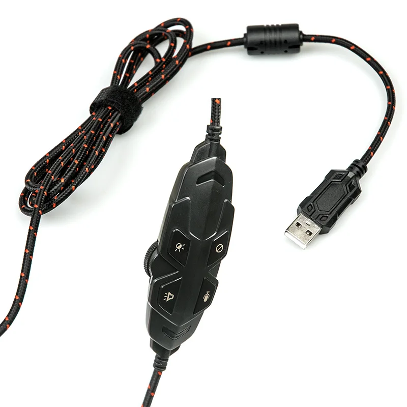 Гарнитура Dialog HGK-34L 7.1 RED с объемным звуком 7.1 и подсветкой,черный+красный_3