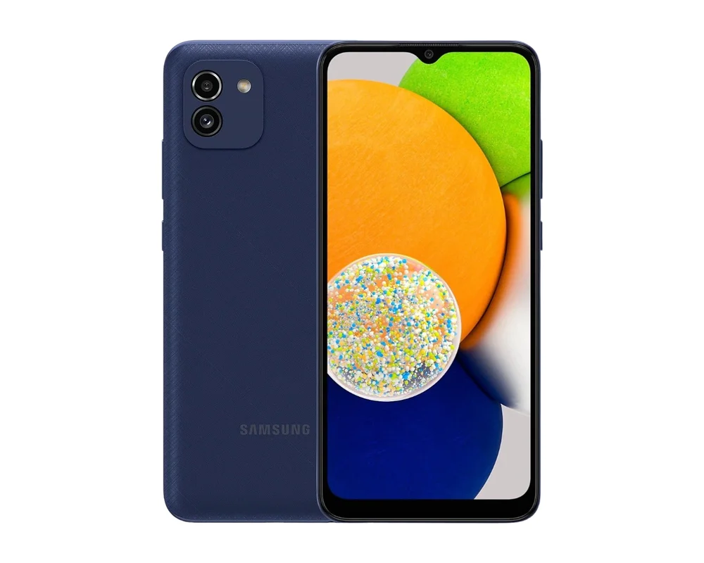 Смартфон Samsung Galaxy A03 4/64GB 2-SIM синий_4