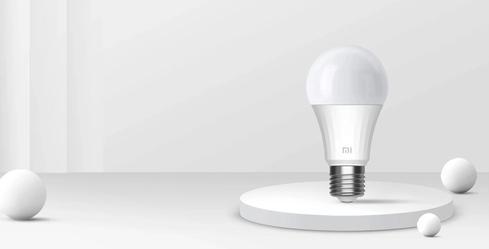 Лампа Xiaomi Mi LED Smart Bulb E27 белая 8W_1