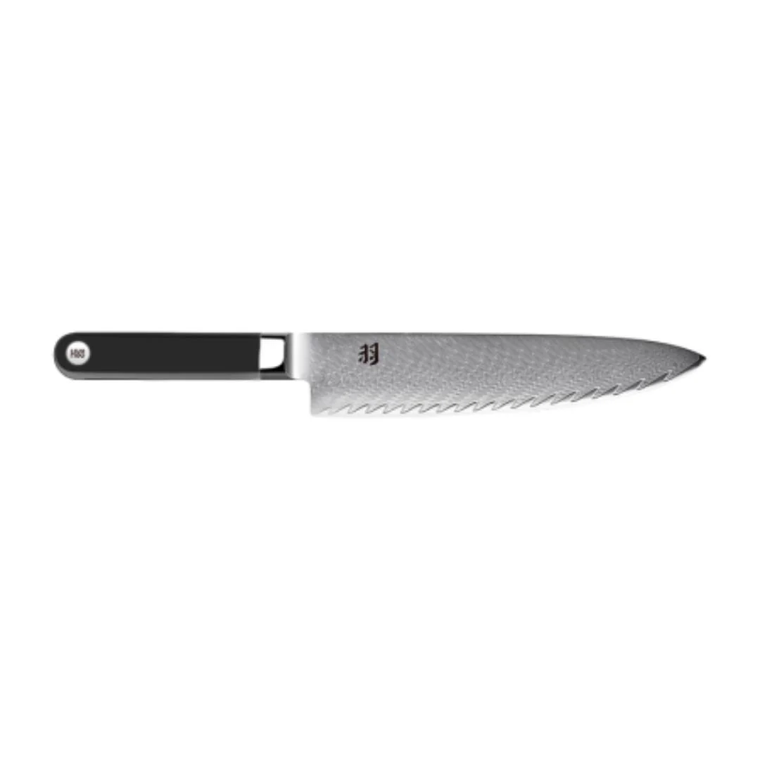 HuoHou Damascus Kitchen KnifeSet black_3