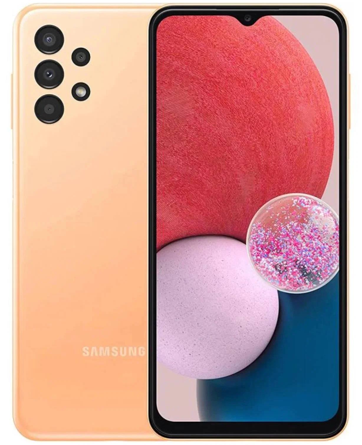 Смартфон Samsung Galaxy A13 6/128GB 2-SIM персиковый