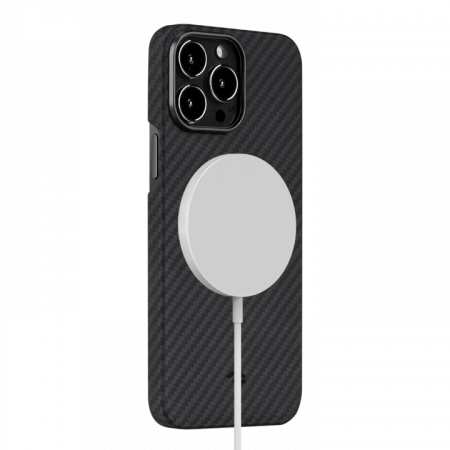 Чехол-накладка Pitaka MAGEZ для iPhone 13 Pro, черный карбон_1