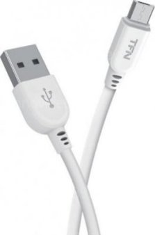 Кабель TFN USB to MicroUSB, 1м, белый