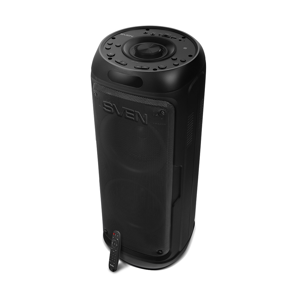 Беспроводная портативная колонка Sven PS-770 / 100W / TWS / microSD / USB / FM / Bluetooth / Батарея_2