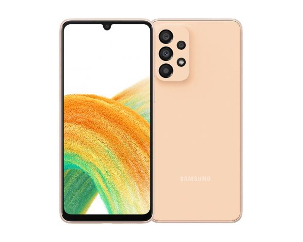 Смартфон Samsung Galaxy A33 5G 6/128GB, персиковый_5
