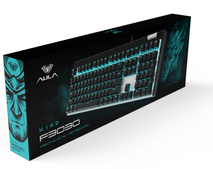 Клавиатура AULA F3030, черная_2