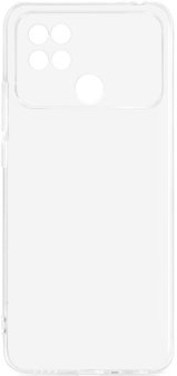 Чехол-накладка для Poco C40, DF, силиконовый, прозрачный