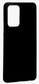 Чехол-накладка для Samsung Galaxy A72, силикон/бархат, черный