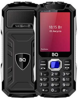 Телефон BQ 2817 Tank Quattro Power, черный