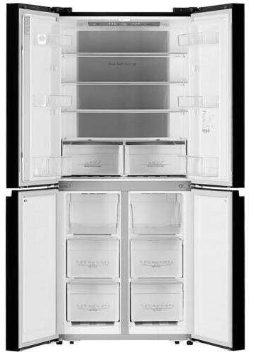 Холодильник Side by Side Hisense RQ563N4GB1 черный_1