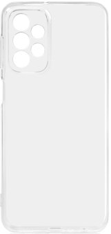 Чехол-накладка для Samsung Galaxy A23, DF, силиконовый, прозрачный