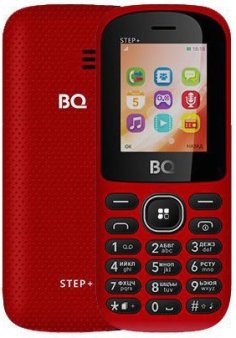 Телефон BQ 1848 Step Plus, красный