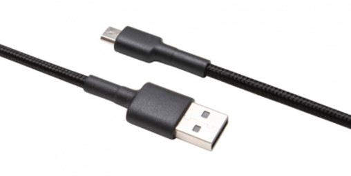 Кабель Xiaomi Mi Braided USB Type-C 1м, черный_2 Кабель Xiaomi Mi Braided USB Type-C 1м, черный_2