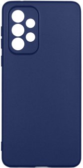 Чехол-накладка для Samsung Galaxy A33, DF, силиконовый, синий
