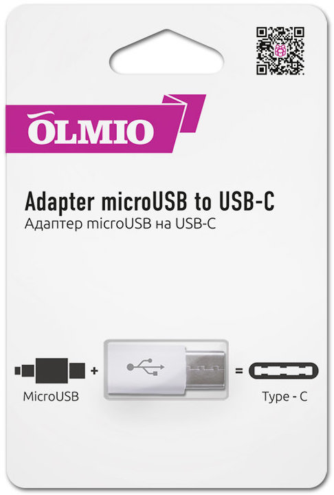 Адаптер Olmio micro USB to Type-C_1