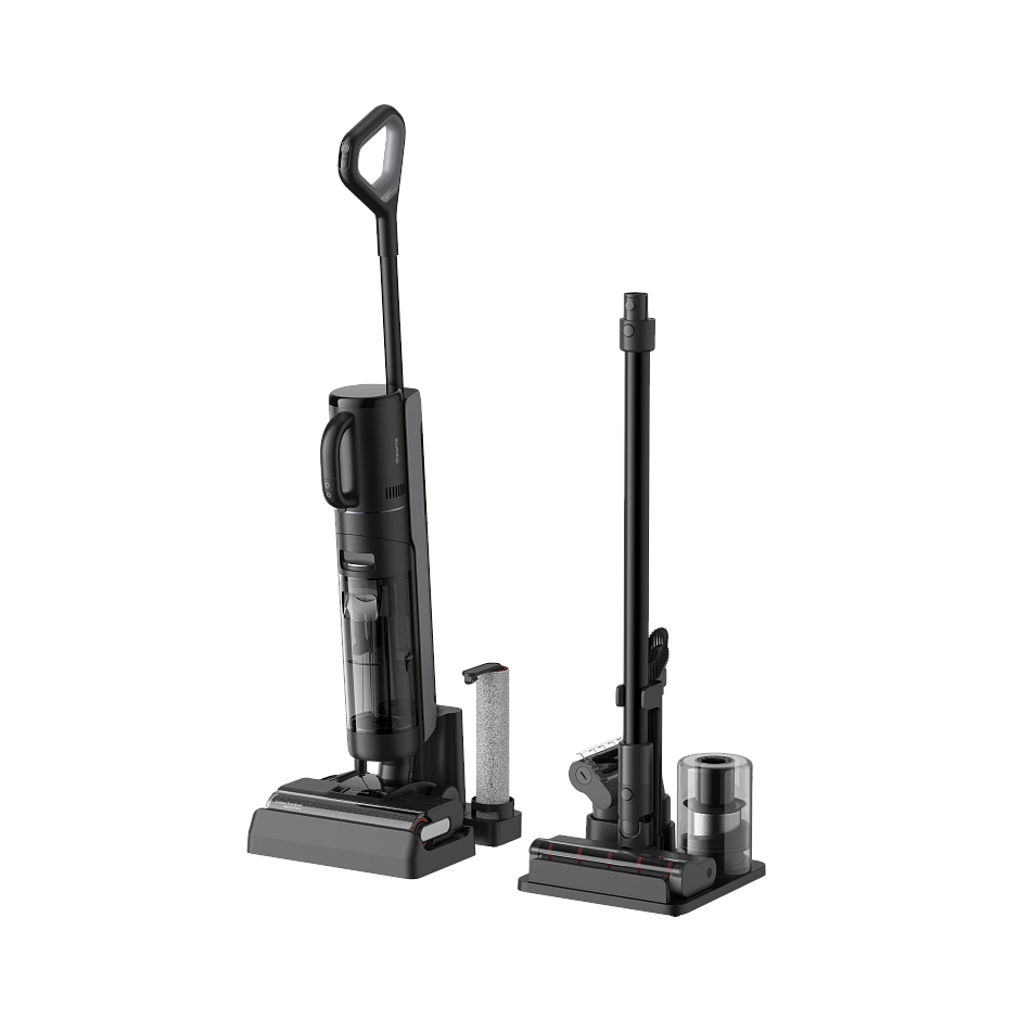 Пылесос вертикальный моющий Dreame Wet and Dry Vacuum H12 Dual, черный_3