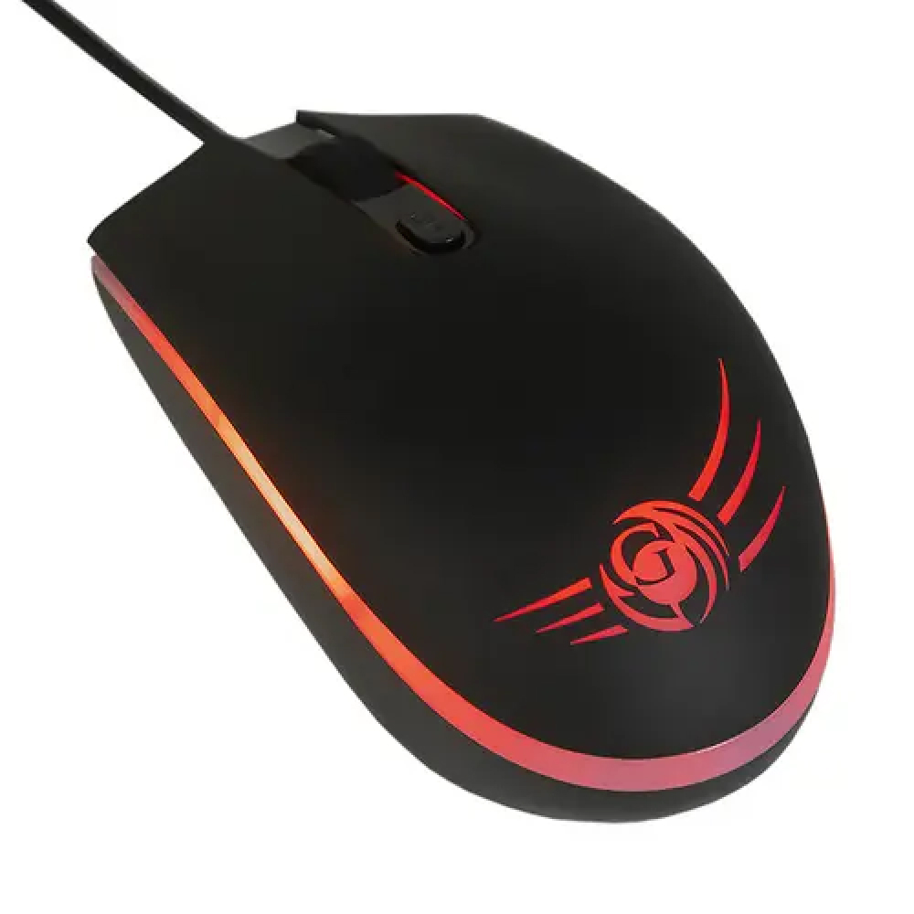 Мышь Dialog MGK-07U Gan-Kata - игровая, 4 кнопки + ролик , 7-ми цветная подсветка, USB, черная_3