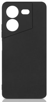Чехол-накладка для Tecno POVA 5 (4G), DF, силиконовый, черный