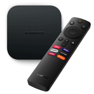 Приставка Xiaomi Mi TV BOX S 2nd GEN Global, чёрная Приставка Xiaomi Mi TV BOX S 2nd GEN Global, чёрная