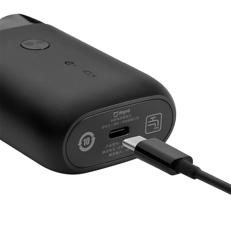 Бритва Xiaomi Mijia Electric Shaver Rotating Double Blade S100, черная_4