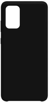 Чехол-накладка для Samsung Galaxy M51, силикон/бархат, черный