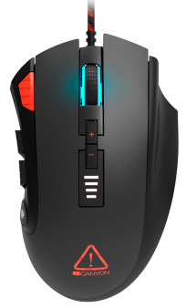 Мышь CANYON CND-SGM15 Gaming Mouse with 12 programmable buttons