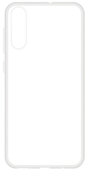 Чехол-накладка для Samsung Galaxy A01, силиконовый, прозрачный