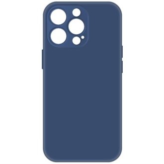 Чехол-накладка Krutoff Silicone Case для iPhone 13 Pro синий