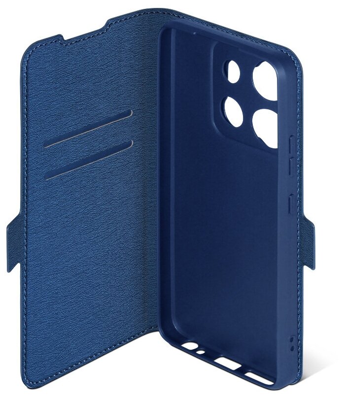 Чехол-книжка Krutoff Eco Book для TECNO POP 7/ 7 Pro/ Spark Go 2023, синий_2