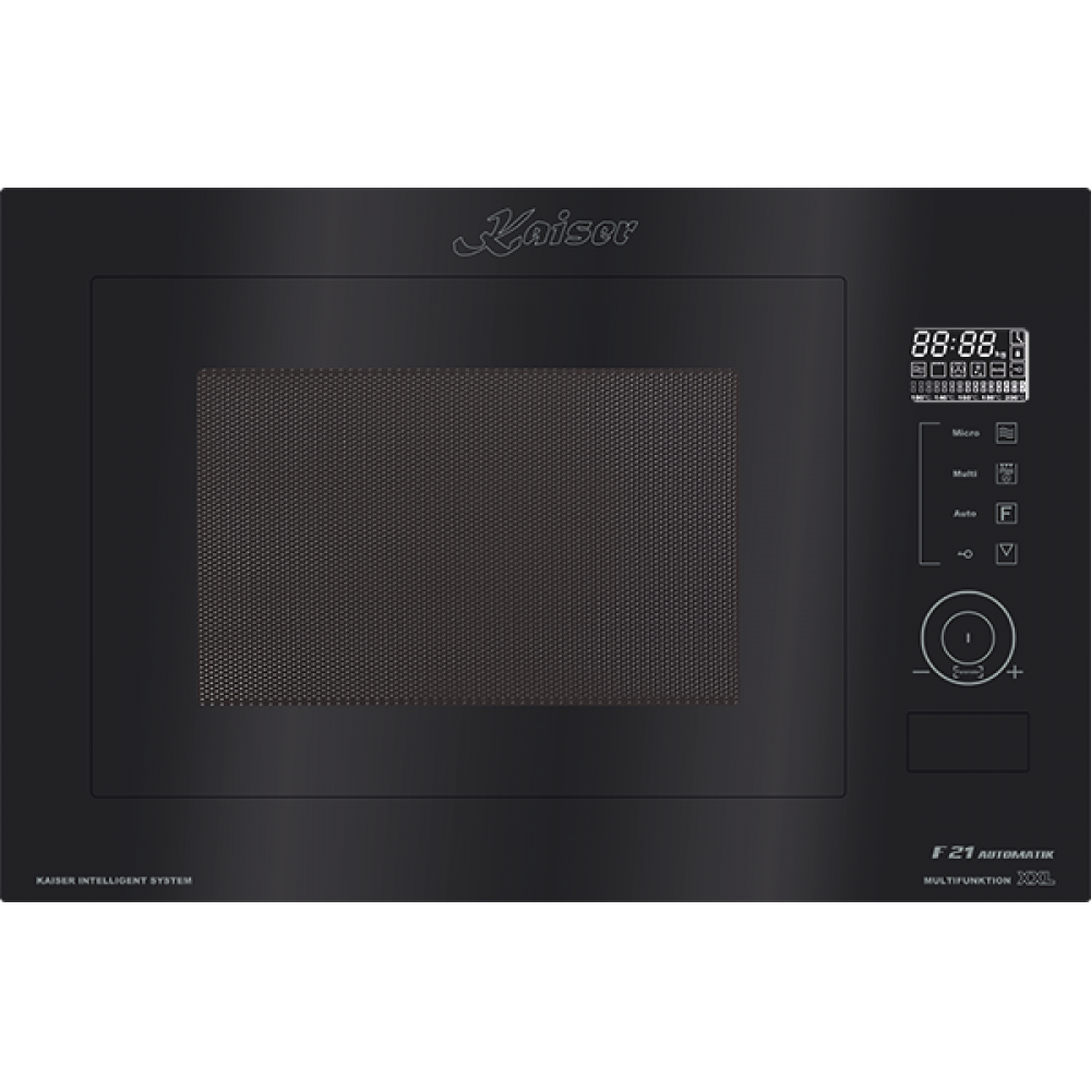 Микроволновая печь встраиваемая Kaiser EM 2510, 25 л, 900 Вт, черный