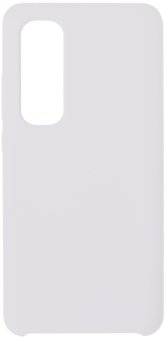 Чехол-накладка для Xiaomi Mi Note 10 Lite, силикон/бархат, белый