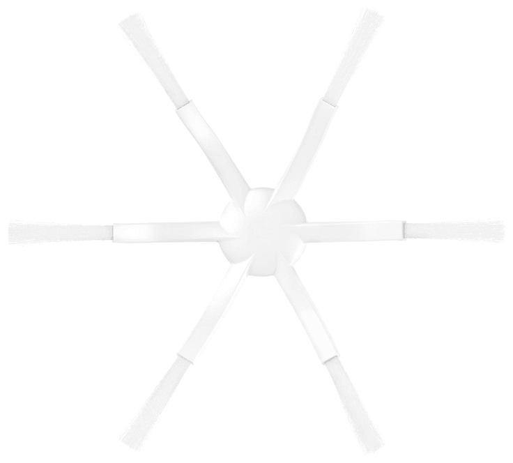 Щетка боковая для пылесоса Mi Robot Vacuum Mop 2 (2шт), белая