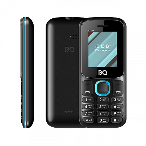 Телефон BQ 1848 Step Plus, черно-синий_2