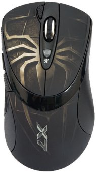 Мышь A4-XL-747H wired, Anti-Vibrate Laser Gaming Mouse