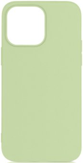 Чехол-накладка для iPhone 14 Pro Max, DF, силиконовый, зеленый