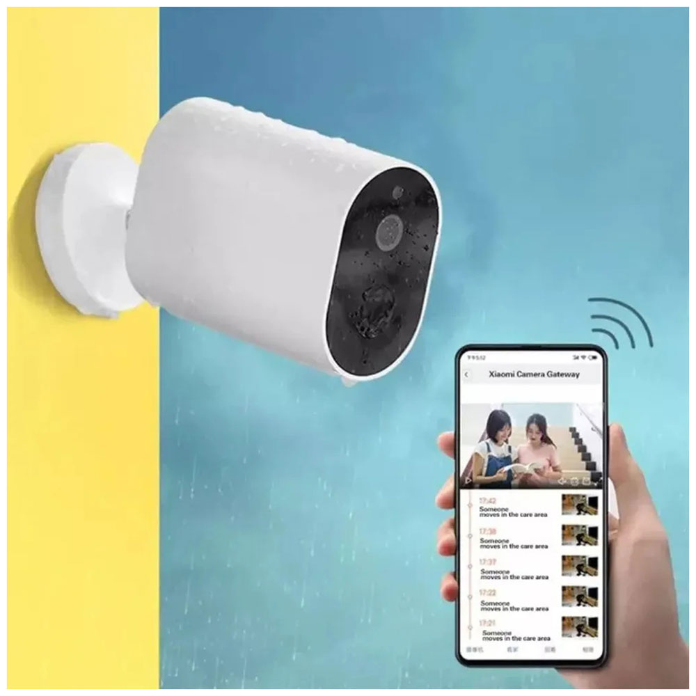 Камера Xiaomi Mi Wireless Outdoor Security Camera 1080P, белая_2